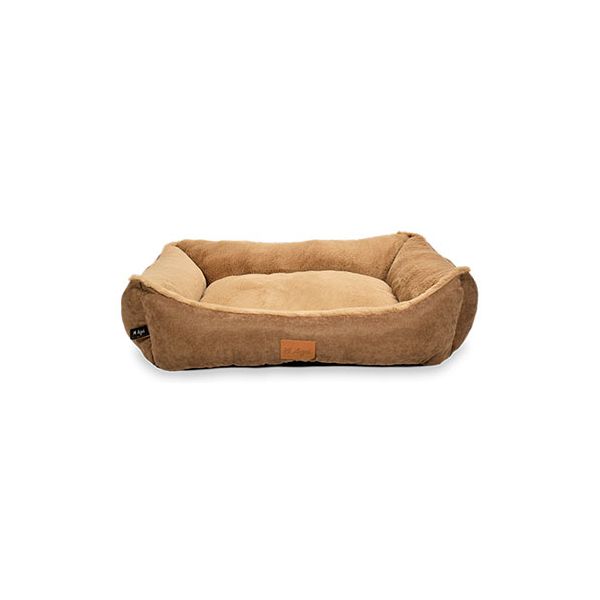 Image of Agui Soft Bed kutya- és macskafekhely fahéjkbarna 50x38x19 cm